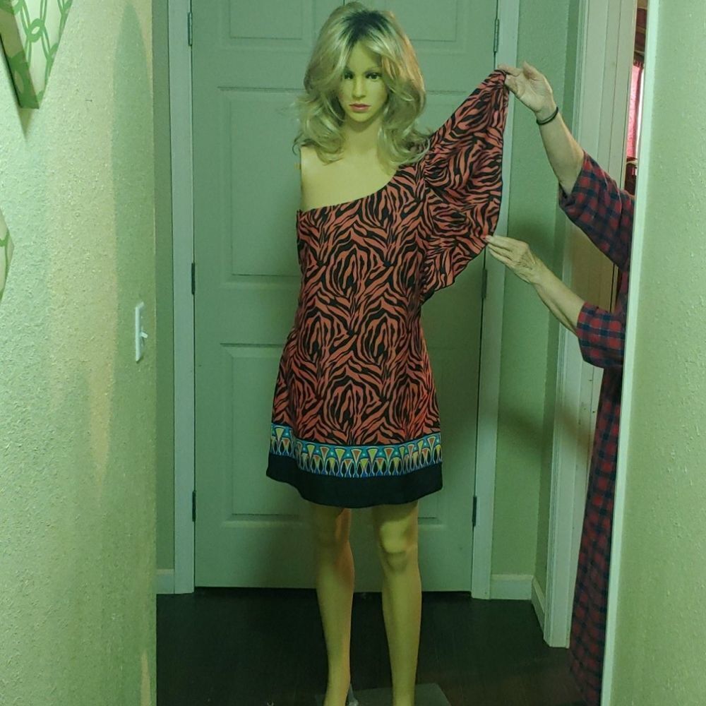 Off the shoulder dress